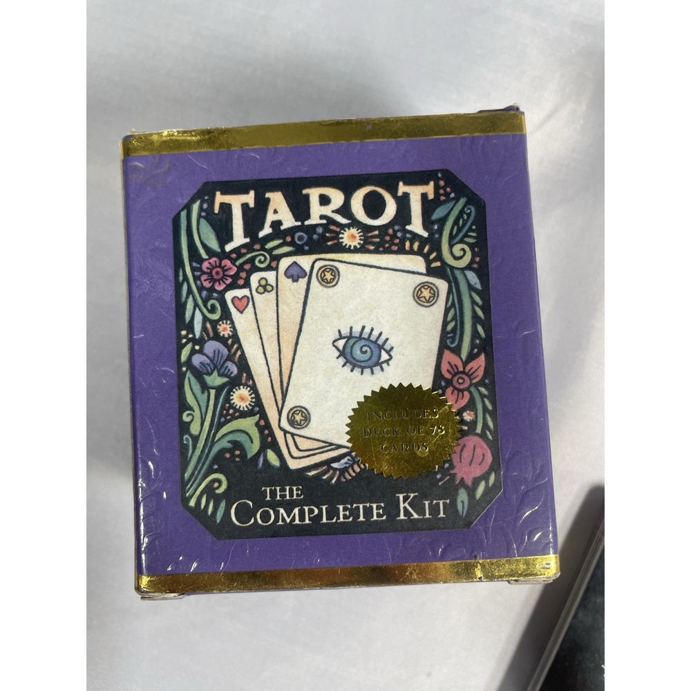 TAROT The Complete Kit Running Press MEGA MINI KITS 78 Card Set & Book Box